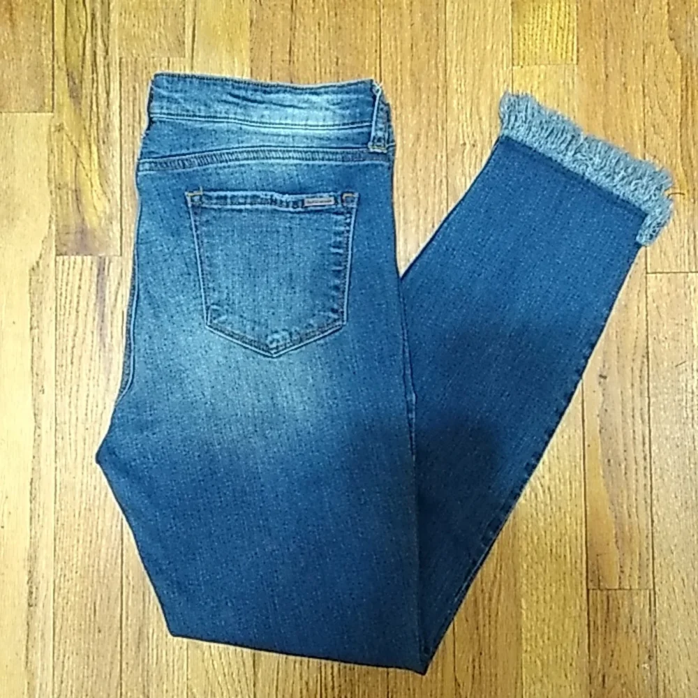 STS Blue Emma Ankle Skinny Distressed Extreme Fray Hem